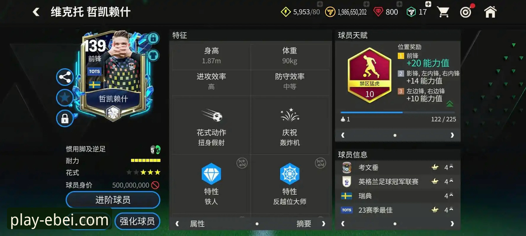 易倍入口网址 哲凯赖什首赛季20球深度评测:阿森纳锋线新核的实战价值分析